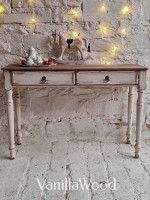 konzolový stolek de Marly - smetana/rust.dub